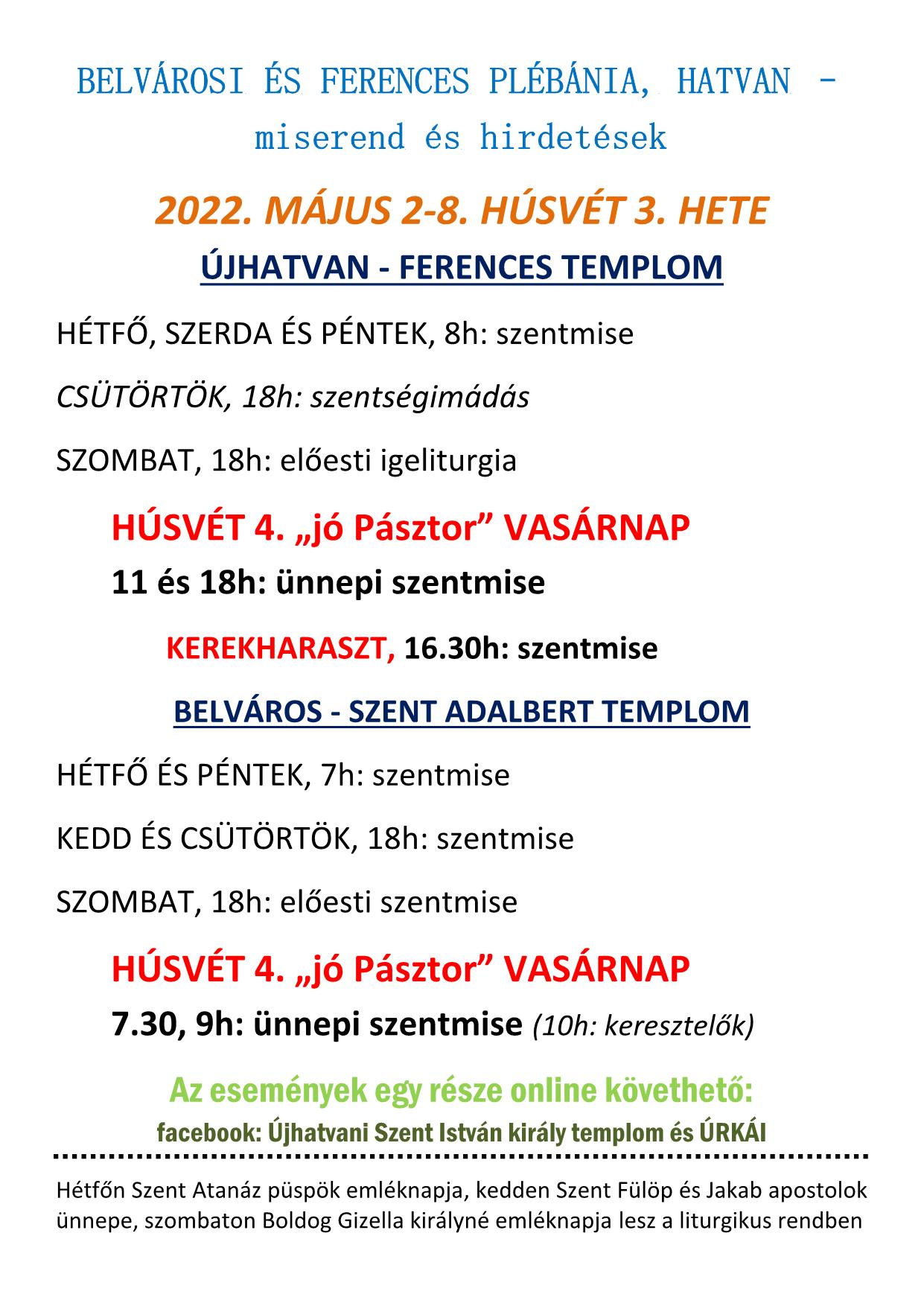 HATVAN FERENCES 2022. május 1 1