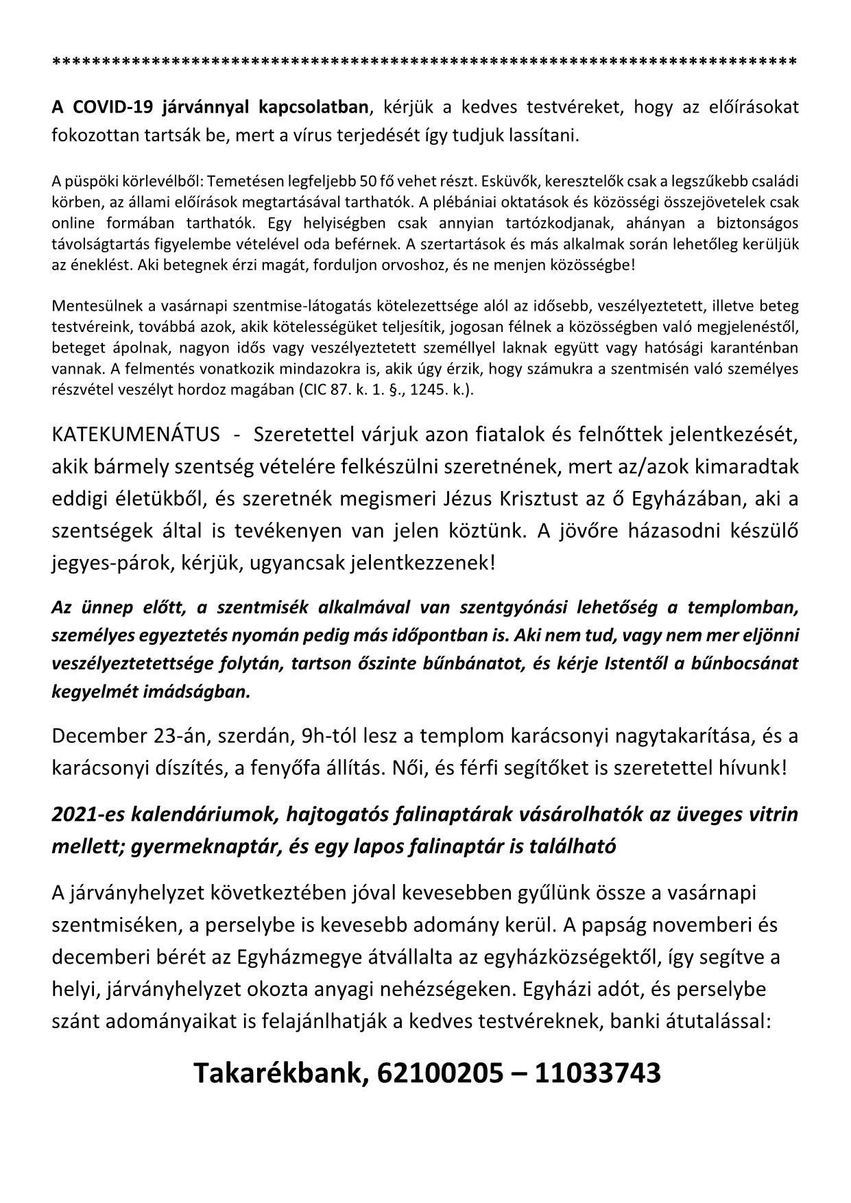 HATVAN hirdetés 2020.12.20.2