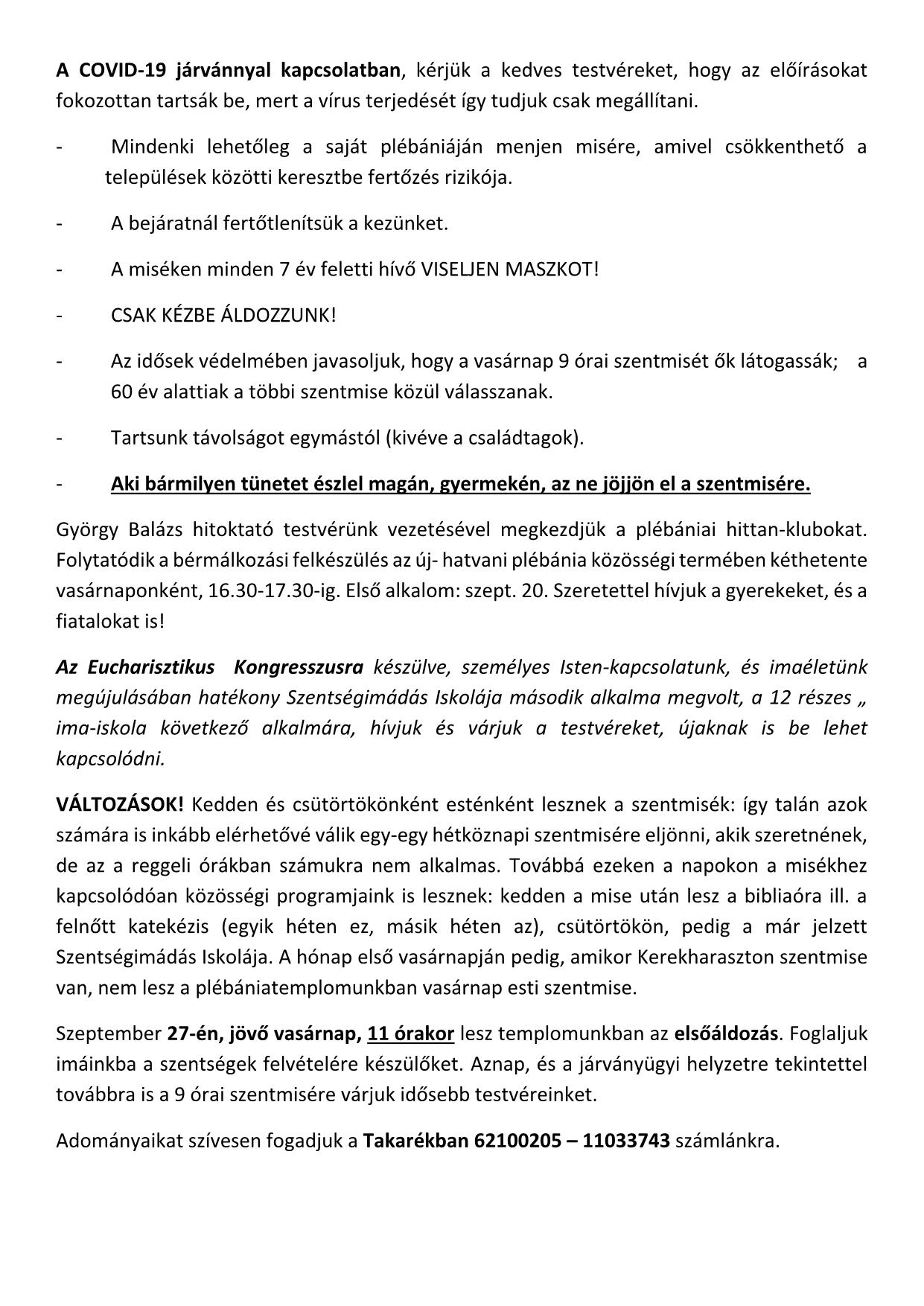Hírdetés évközi 25. 2