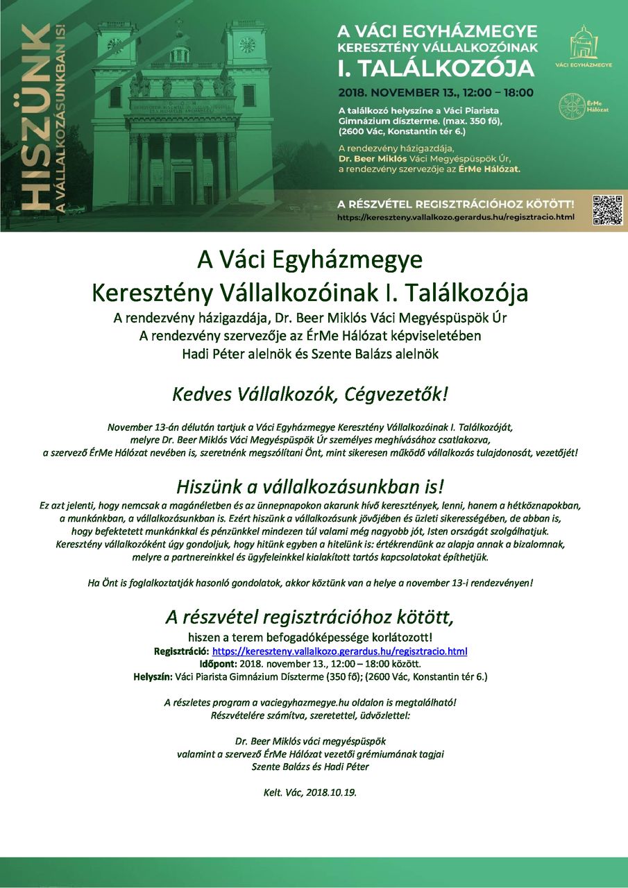 VaciEHMKeresztenyVallakozokTal20181113program01