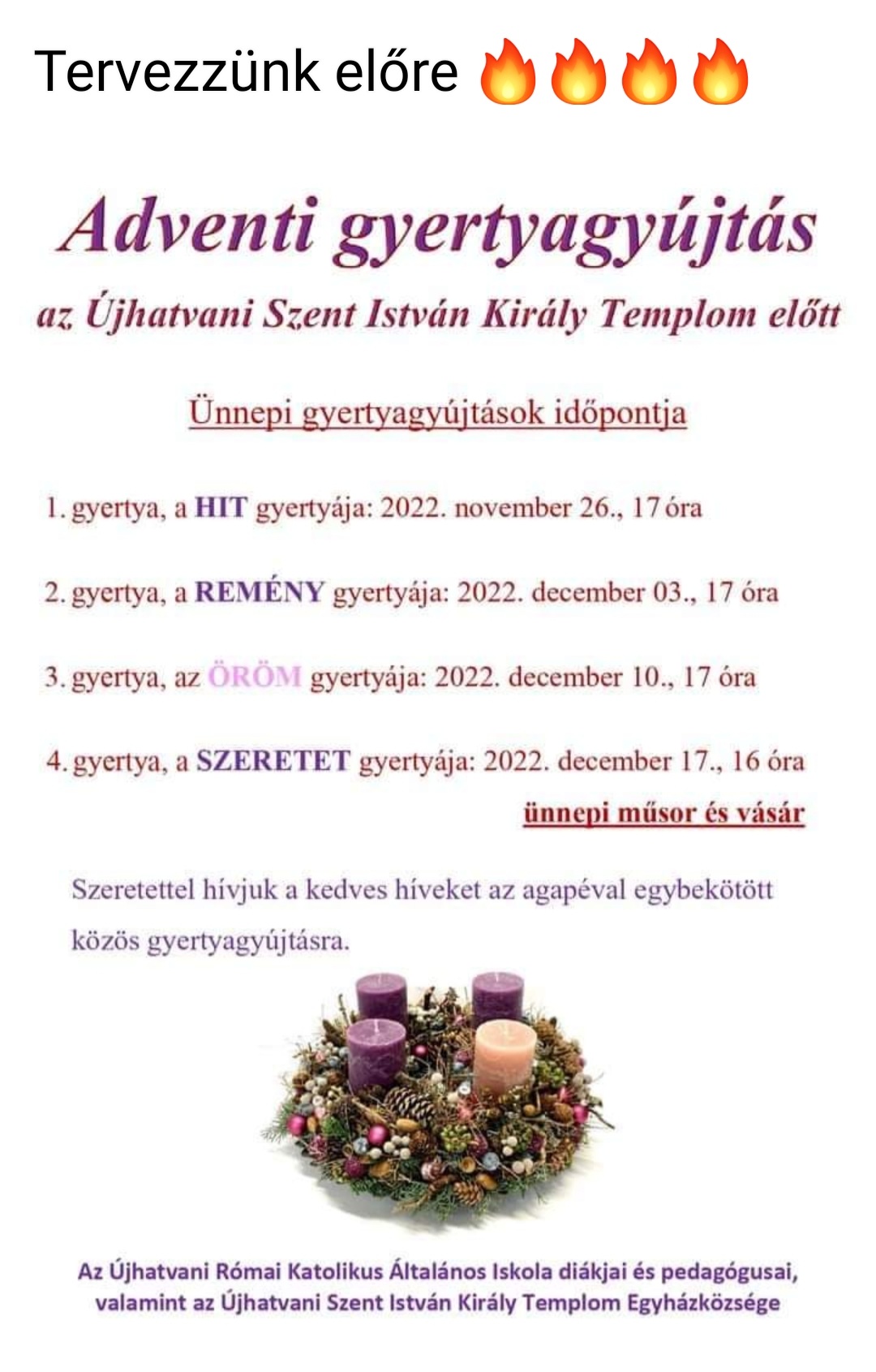 Gyertyagyújtás